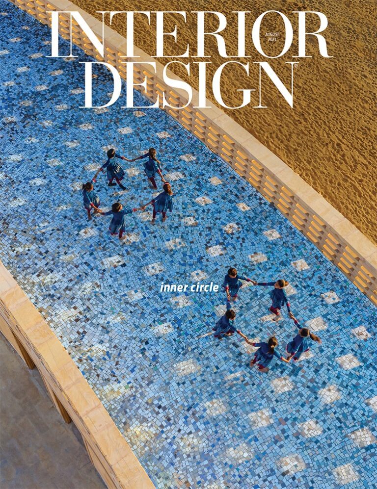 168极速赛车官方平台 Interior Design magazine cover August 2021