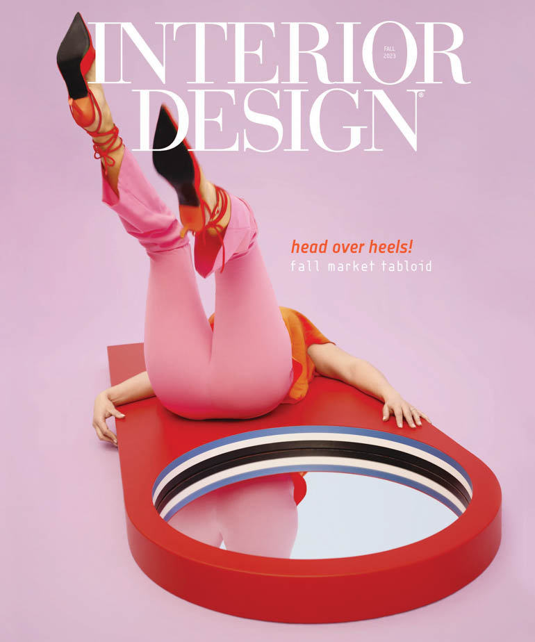 168极速赛车官方平台 Interior Design Fall Market Tabloid Issue Cover 2023